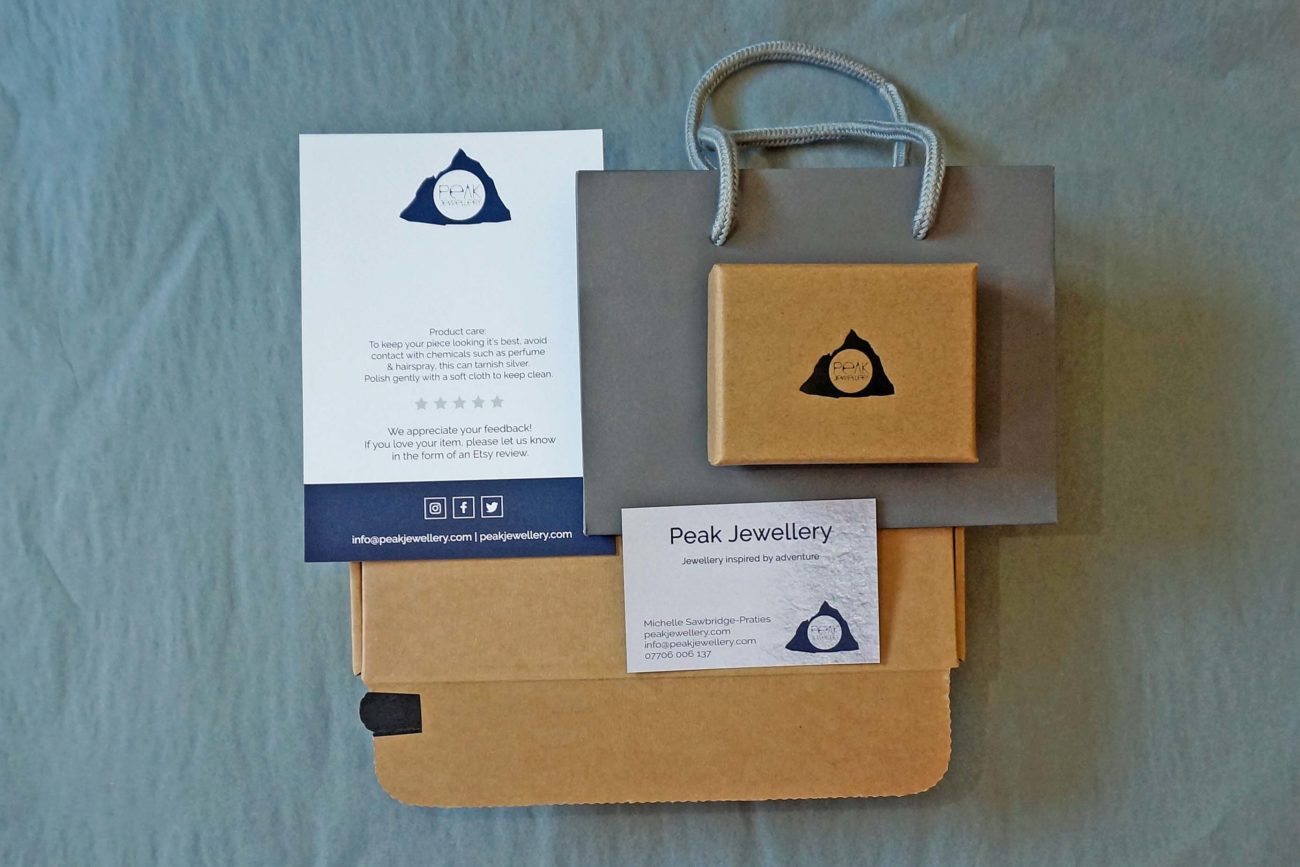Packaging peak jewellery