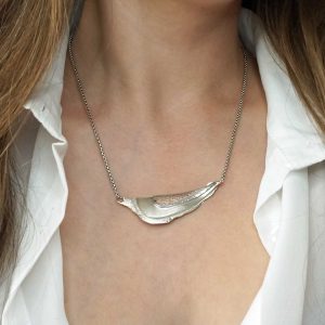Layers Necklace Statement Sculptural Chunky Unusual Mountain Necklace Handmade Sterling Silver Mountain Statement Necklace - Peak Jewellery